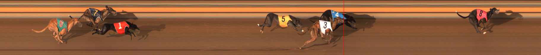 Race result finish photo